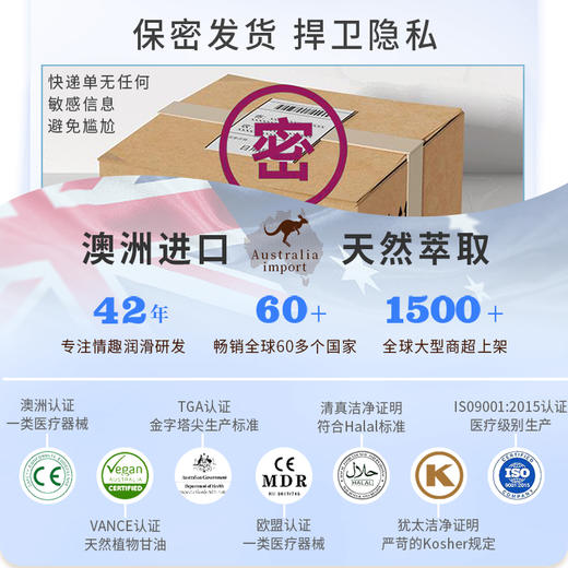 【次抛润滑】wetstuff口味系列免洗润滑便携混合装 商品图5