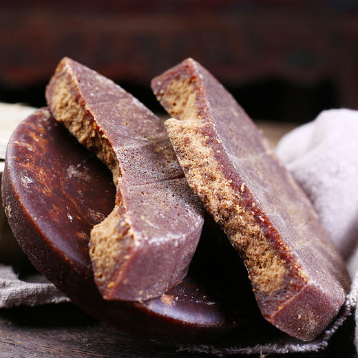 老红糖南叶子红糖500克/个左右云南特产熬制叶子糖老红糖块 商品图3