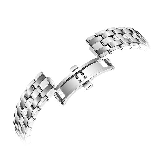 西铁城/CITIZEN光动能表盘时尚钢带女士手表EM1140-80D 商品图5