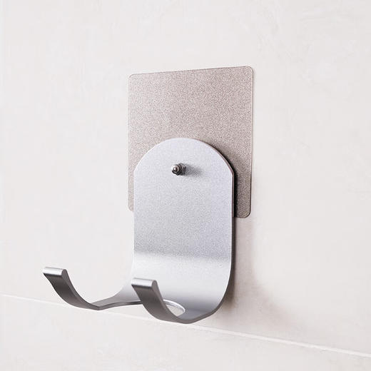 奇丽屋无铝伦比U型吹风机架浴室置物架免打孔（吹风机架）【不支持补差，非质量问题不退不换】S 商品图0