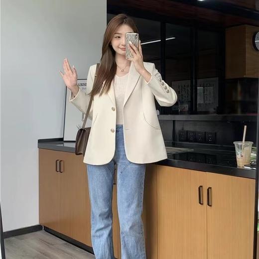 ImPresionismo气质通勤垫肩西装 | 挺阔有型 手感柔滑紧密 松弛干练 通勤百搭 商品图0