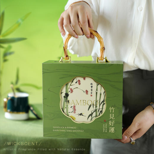 文创香薰礼盒创意扩香石摆件龙高级感蜡烛套装礼品中秋活动伴手礼中秋礼品教师节送同学送闺蜜亲友礼物 商品图1