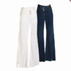 oldcolour夏季新款高腰显瘦气质百搭开叉微喇牛仔裤女O21113107 商品缩略图0