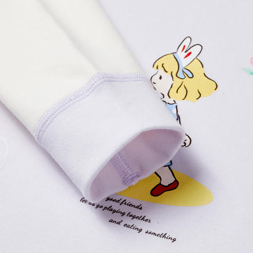 贝贝怡春秋女童套头套装家居服ZB3DT029 商品图9
