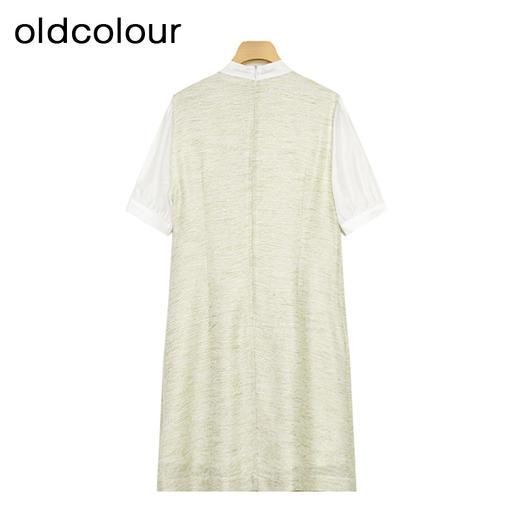 oldcolour夏季新款法式泡泡袖甜美温柔风显瘦气质裙女GP21101771 商品图1