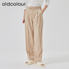 oldcolour2023春季新款简约气质高腰显瘦阔腿西装裤女HO14073224 商品缩略图3