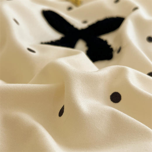 【开学季5折购】水洗超柔四件套亲肤棉可甜可盐小清新奶油风床单款床笠款套件 商品图12