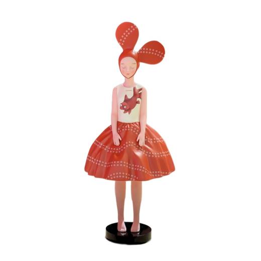 陈子墨 《观鱼之乐》金鱼纹·然女孩 商品图0