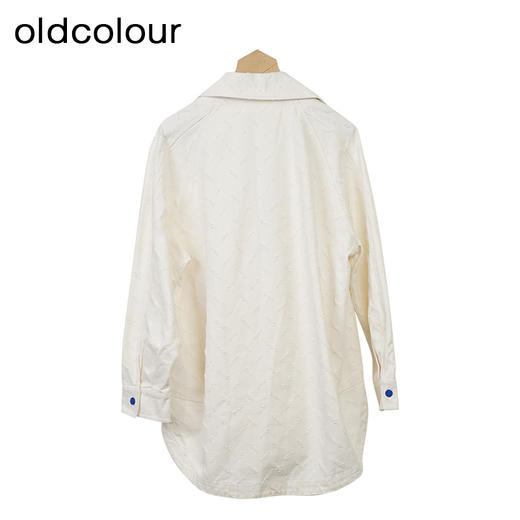 oldcolour休闲宽松牛仔外套秋季新款高级感气质风衣女GO31040896 商品图1