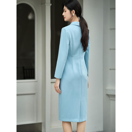 米思阳2026春季新款法式高级感西装式连衣裙正式场合气质裙子3138 商品图2