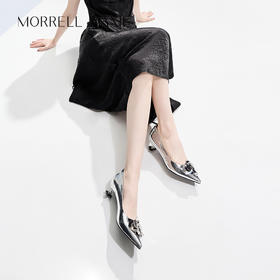 【云粉节】BF楼MM24春夏银色单鞋货号241087-SV吊牌价1299活动价1039