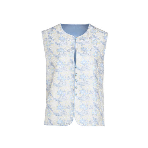 乔万尼马甲秋季新款重工提花国风设计EM2H916 商品图4