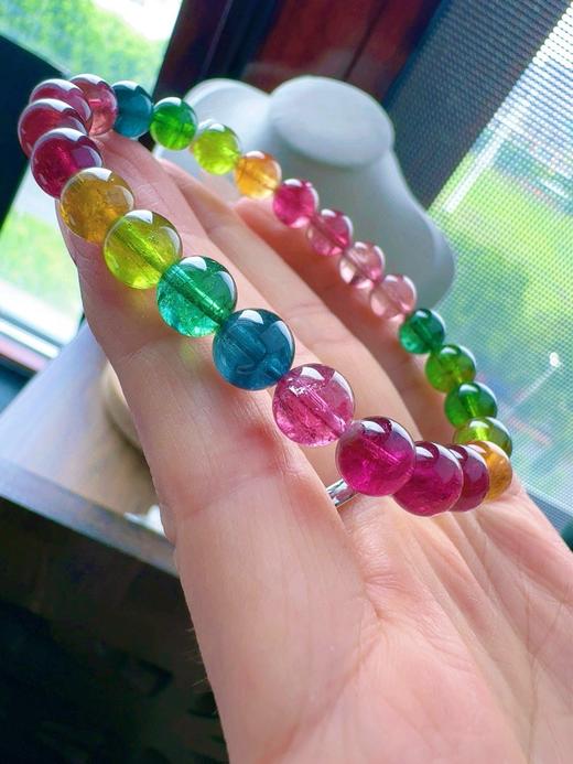 15.68g 7.2mm 碧玺手链 商品图1