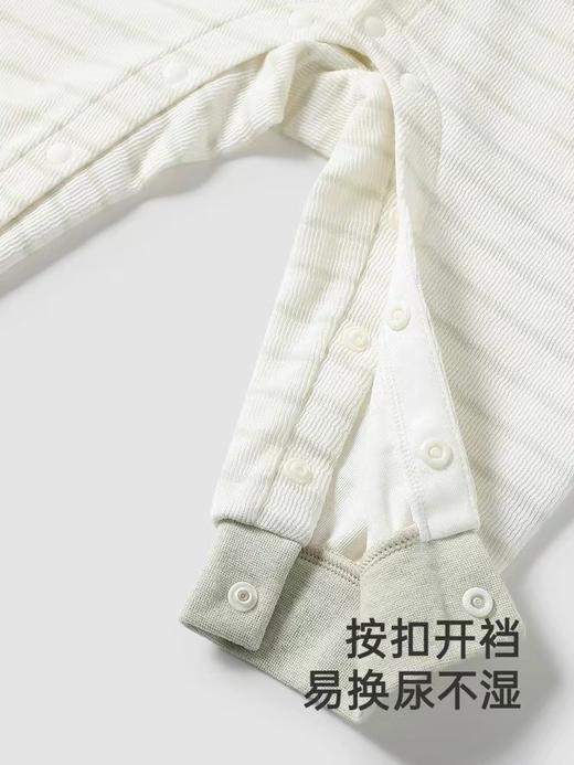 英氏新生婴儿衣服男女宝秋季长袖连体衣四季哈衣新款YLAAJ0Q014A YLHAJ0Q014A 商品图2