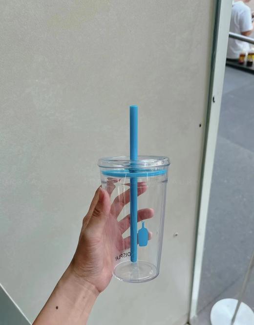 全网都在晒的小蓝杯！一款可重复利用的吸管冷杯！用来喝美式真的不要太爱 商品图3