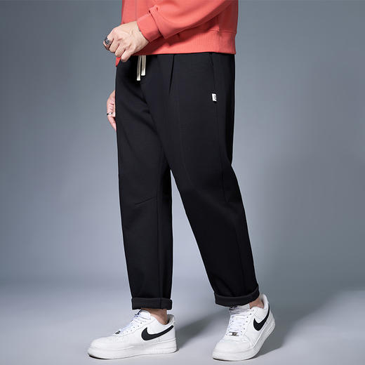 【Q】【新款DMH】大依优型大码直口直筒休闲裤加肥加大宽松男士卫裤胖子300斤显瘦潮流运动 商品图2