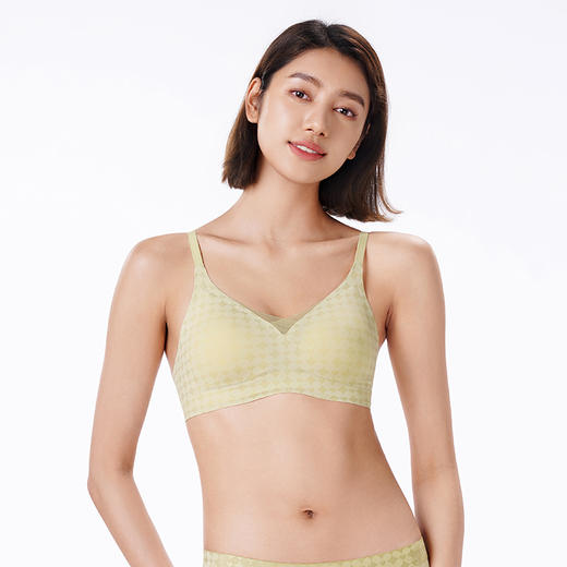 都市丽人内衣Vbra泳布薄文胸3/4杯三排扣无钢圈LBT62N 商品图2