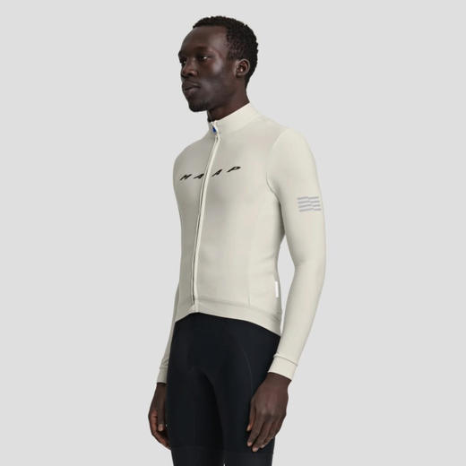 MAAP 男士 Evade Thermal LS Jersey Fog 加绒长袖骑行服 商品图0