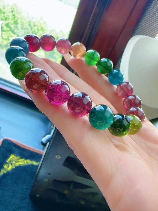 34.33g 10.5mm 碧玺手链 商品图0