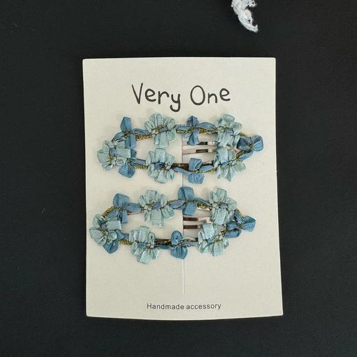 very one 进口木马缎带 水滴夹对夹 商品图9