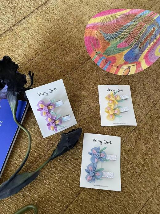 very one鸢尾花 细工发夹 商品图0