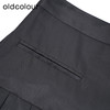 oldcolour黑色百褶裙秋季新款气质高腰显瘦百搭半身裙GO31063885 商品缩略图3