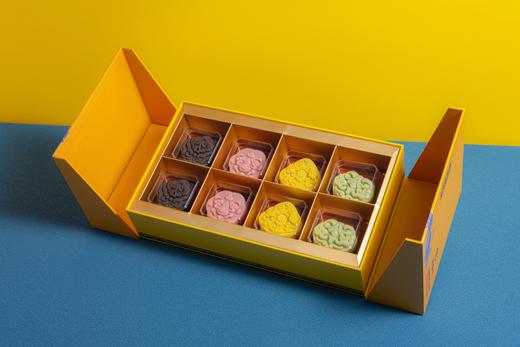 2024年中秋中华老字号南普陀五福纳祥·桃山月饼礼盒 中秋送礼好选择 商品图4