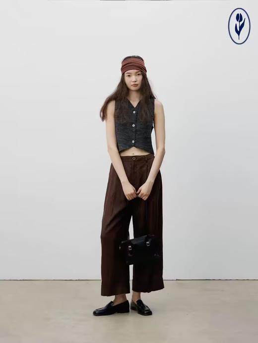 shyshystill/shy202105023/垂荡高品质亚麻长裤 商品图4