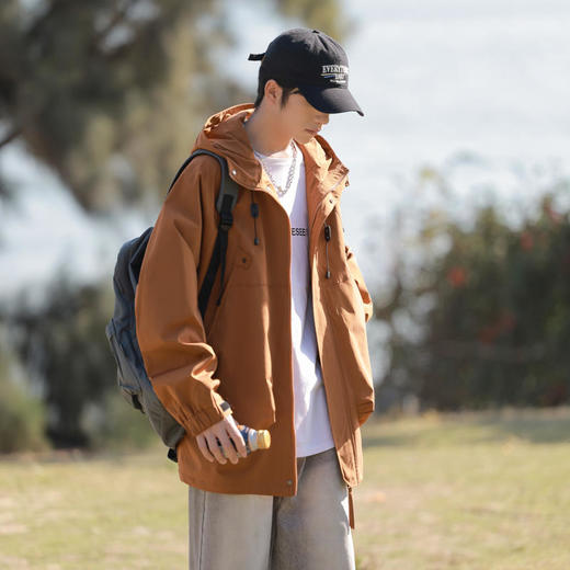 senlinjeepsd秋季情侣冲锋衣 | 防水防污防风 立体版型 透气不闷热 舒适百搭 男女同款 商品图11