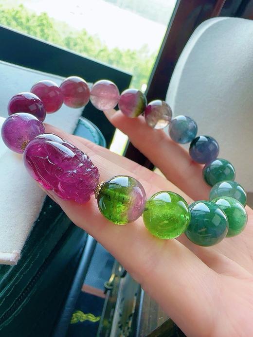 53.9g 12.5mm 碧玺手链 商品图5