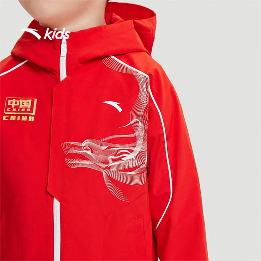【超值】安踏儿童外套男小童防泼水体适能梭织运动上衣352439602 商品图3