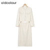 oldcolour秋季新款通勤时尚名媛小香风纯色长袖套装女P341401A1 商品缩略图0
