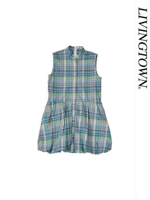 LIVINGTOWN/LT无袖衬衫连衣裙 商品图0