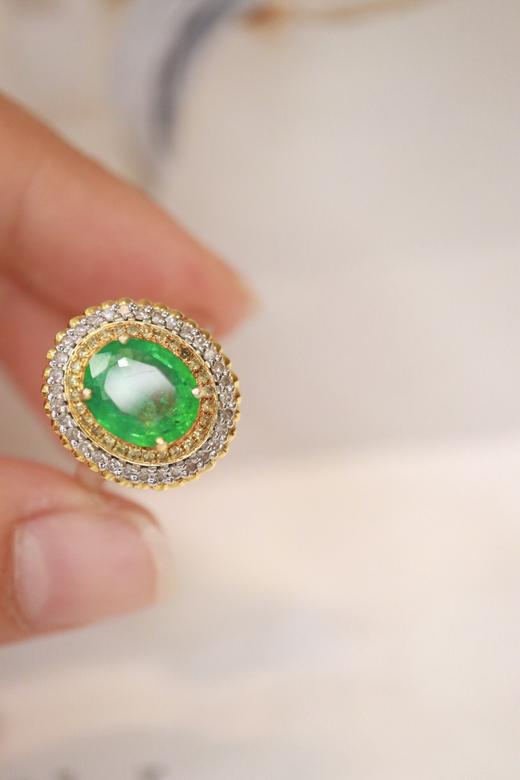 2.44ct 祖母绿戒指 商品图1