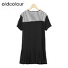 oldcolour夏季新款时尚休闲风海军领宽松显瘦连衣裙女GP21101784 商品缩略图1