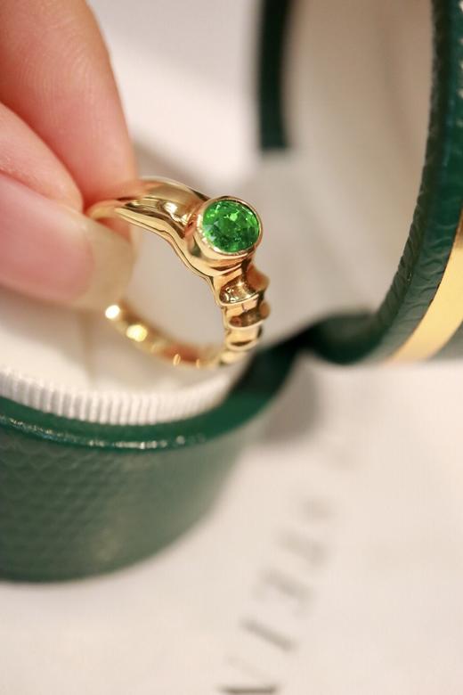 1.13ct 沙弗莱戒指 商品图6