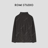 ROMI STUDIO“美式复古”100棉细格纹磨毛洗水做旧宽松衬衣431C1050 商品缩略图1