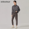 oldcolour2023春季新款灰色直筒立领运动休闲短款外套女O12041265 商品缩略图2