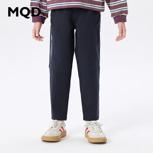 【MQD】童装男大童春新款立体剪裁潮流穿搭休闲长裤 商品图0