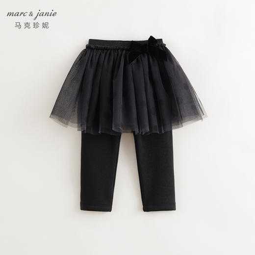 【黑科技蓄热】马克珍妮女童加绒打底裙裤儿童裤子冬装新款241206 商品图3