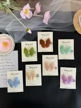 very one 羽翼蝴蝶发夹