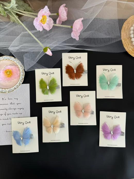 very one 羽翼蝴蝶发夹 商品图0