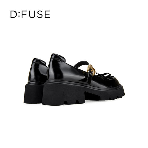D:FUSE迪芙斯休闲鞋俏皮大头轻便增高厚底蝴蝶结玛丽珍单鞋DF43111369 商品图2