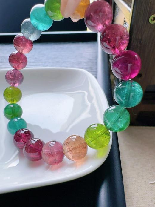 27g 9.3mm 碧玺手链 商品图1