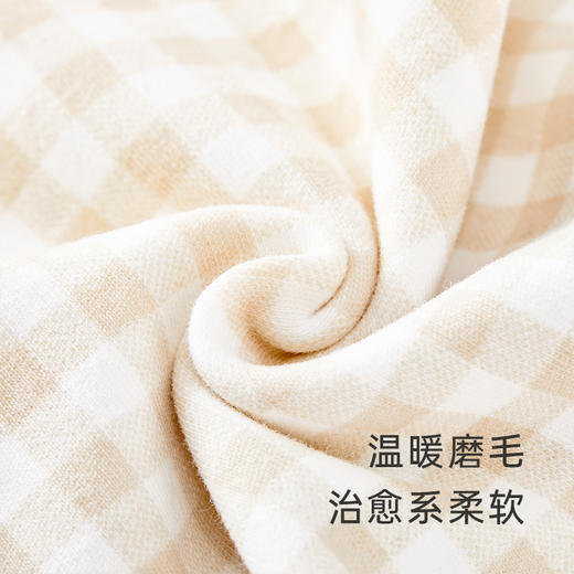 英氏宝宝哈衣男女宝萌熊开肩家居连体衣春秋新款YZJAJ1P013A 商品图2