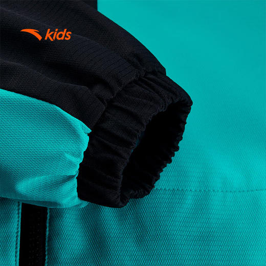 【超值】安踏儿童外套连帽男童梭织运动上衣当季透气舒适运动潮352438603 商品图7