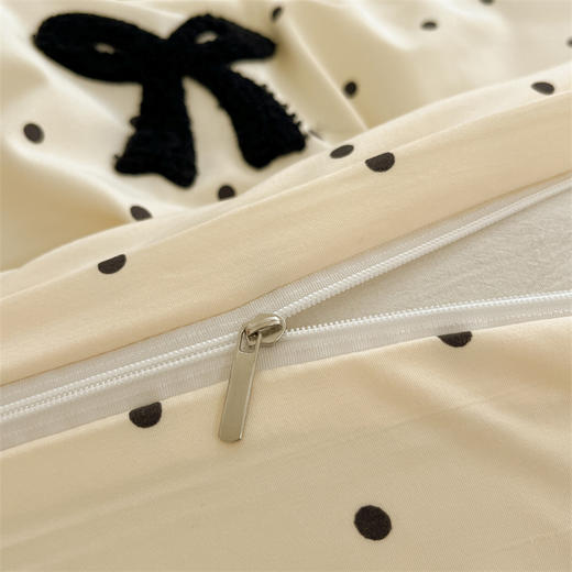 【开学季5折购】水洗超柔四件套亲肤棉可甜可盐小清新奶油风床单款床笠款套件 商品图13