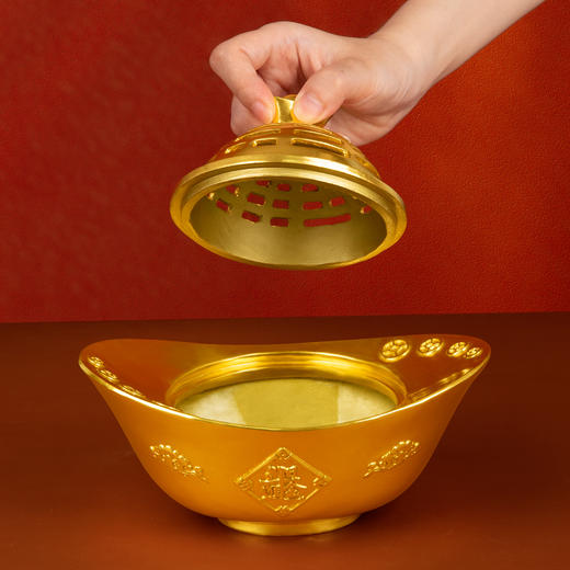 元宝铜炉香炉香器 商品图5