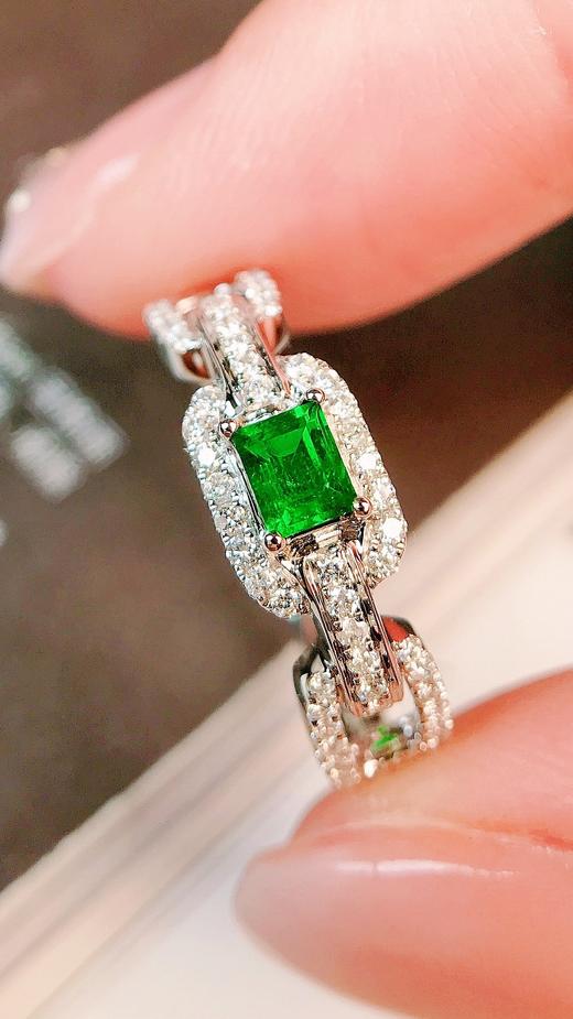 0.21ct 祖母绿戒指 商品图1