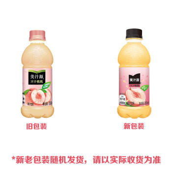 可口可乐（Coca-Cola）美汁源 Minute Maid 汁汁桃桃 桃汁饮料 300ml*12瓶 整箱装 商品图0